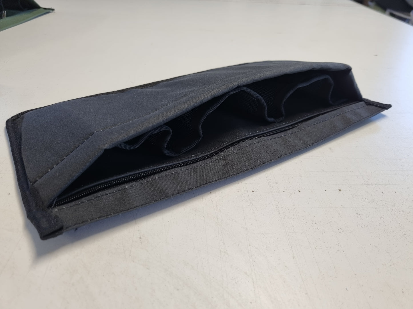 Canvas or faux leather dash tidy 5 pockets