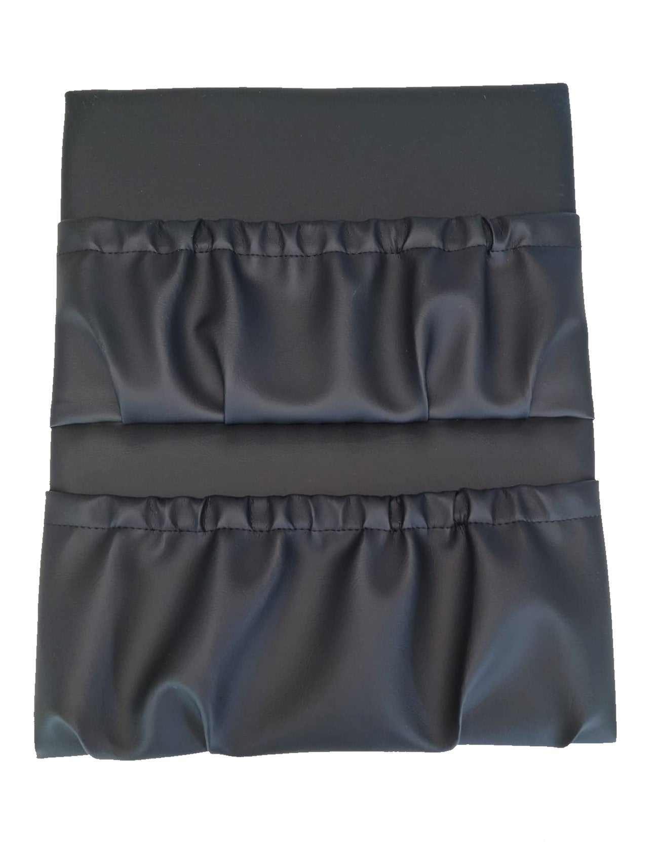 Extra large double pockets 450 x 500mm premium faux leather
