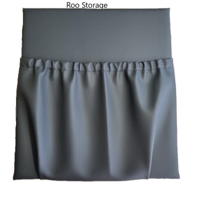 Deep pocket 300 x 450mm and 450mm x 500mm Vinyl, faux leather – Roo Storage