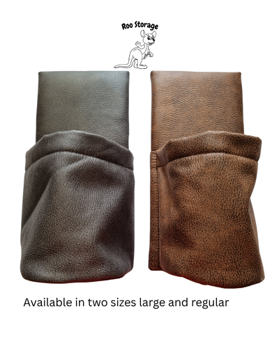 Drink bottle holder Eastwood faux leather