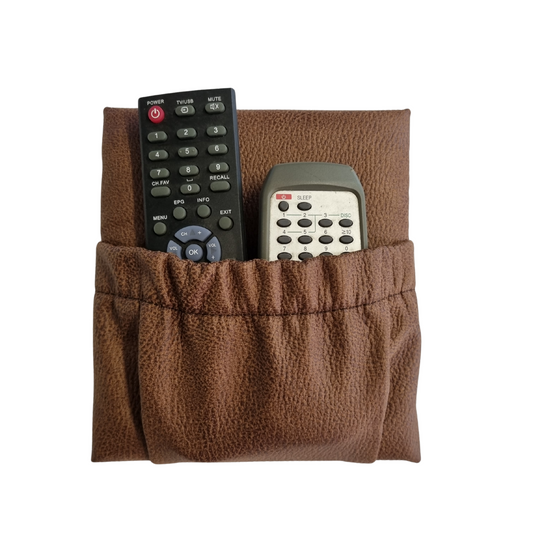 TV remote holder Joey Faux Leather Eastwood