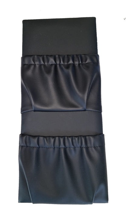 Mini double pocket 200 x 470mm Vinyl and faux leather